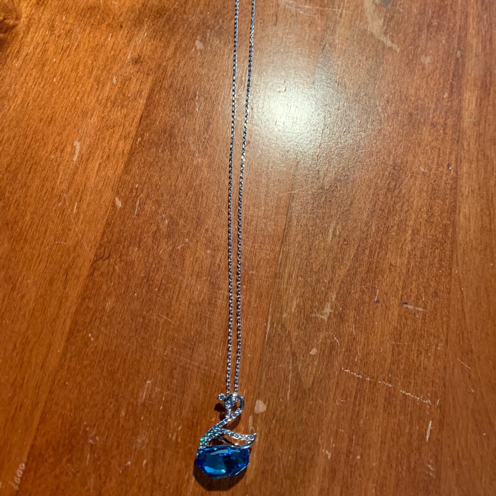 Swarovski Swan Necklace